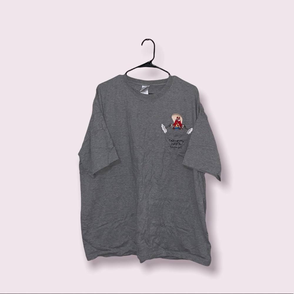 LAST CHANCE Vintage Embroidered Yosemite Sam Pocket T-Shirt